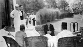 With the Egyptian delegates , Delhi, March 18, 1939
