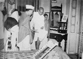 At the residence of Netaji Bose, December 9, 1945